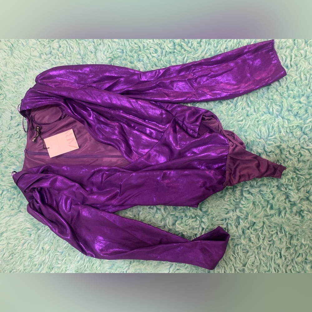Purple Zara bodysuit